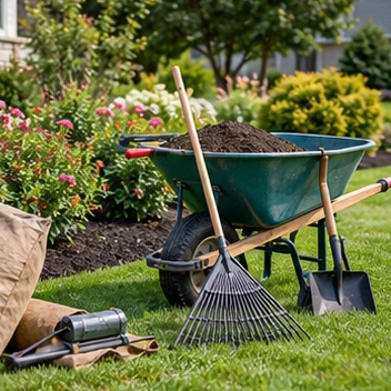 Property maintenance illustration
